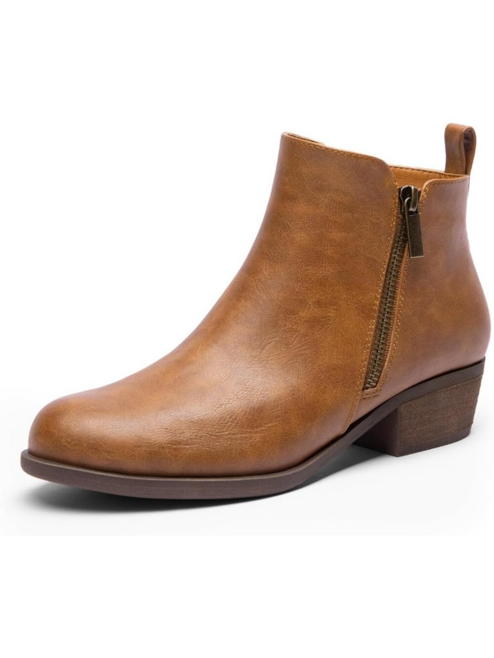 Stylish Women's Ankle Boots with Low Chunky Heel | Trendy Booties for Fall